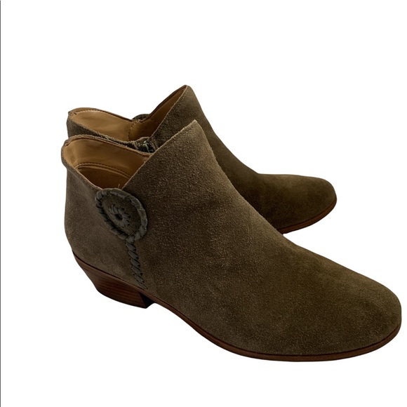 Jack Rogers | Suede Leather Ankle Booties size 8 - Picture 2 of 9